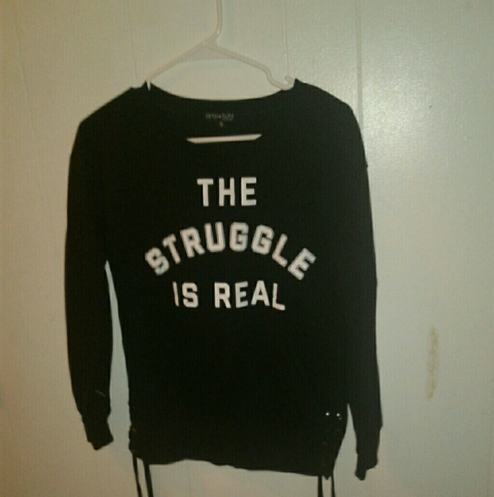 The struggle is real shirt